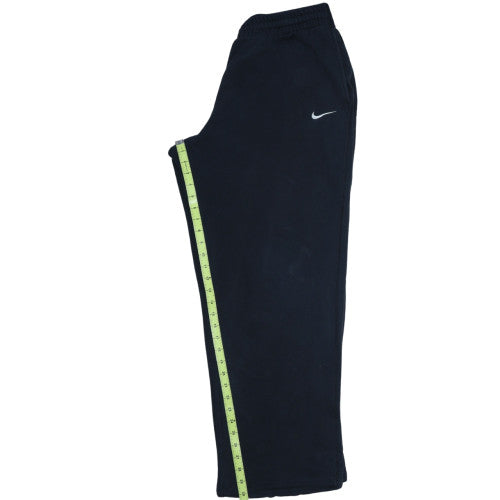 Mens UK Size M Nike Regular Fit Sweatpants Black Trousers
