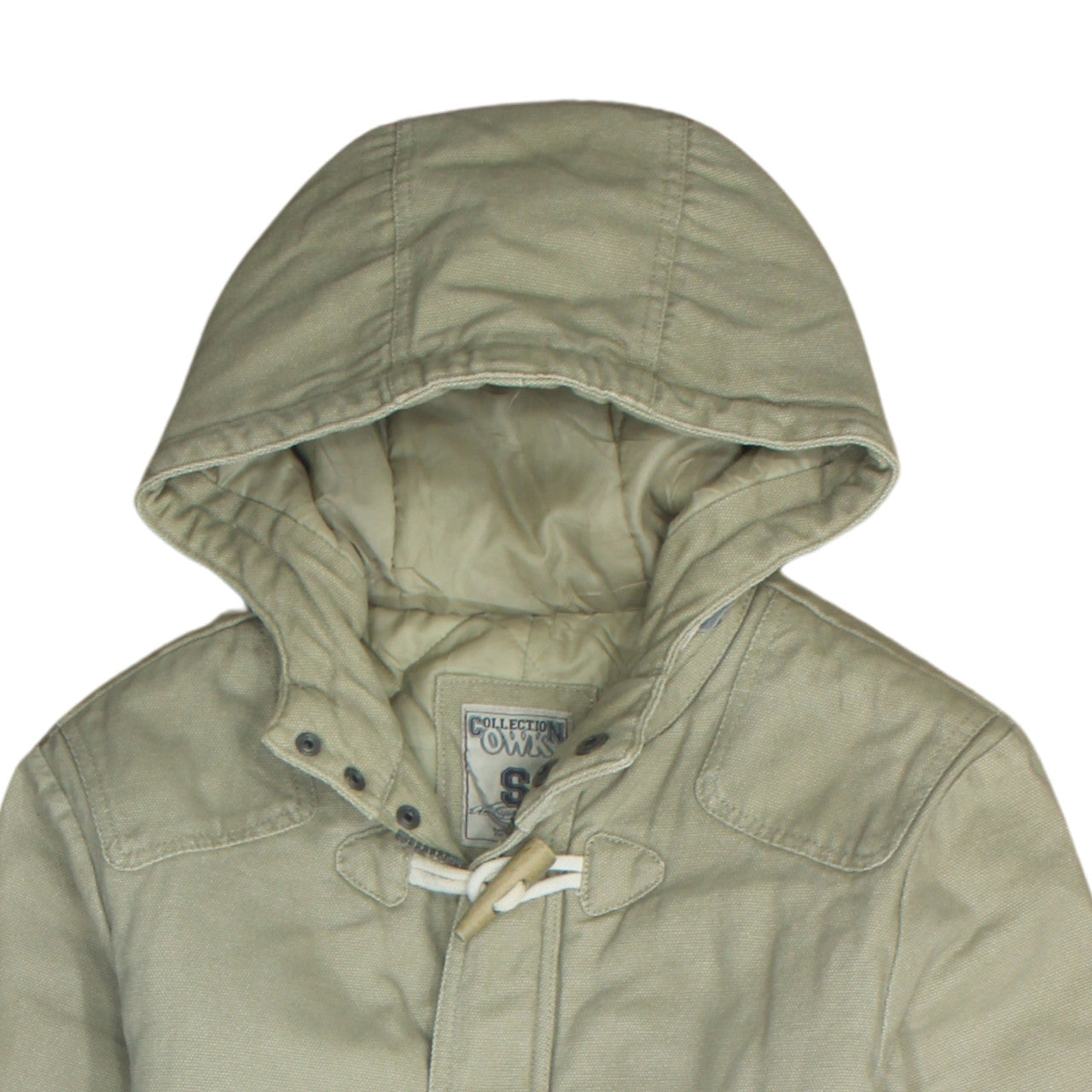 Mens UK Size S Collection OWMN Beige Duffle Coat