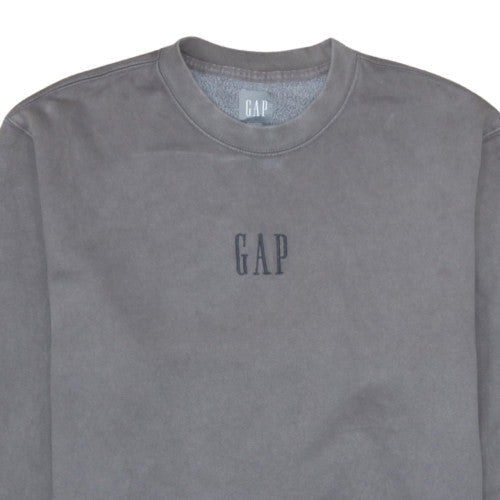 Mens UK Size L Gap Grey Pullover Sweatshirt