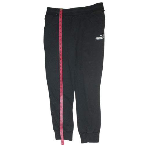 Womens UK Size 14 PUMA Regular Fit Jogger Black Trousers