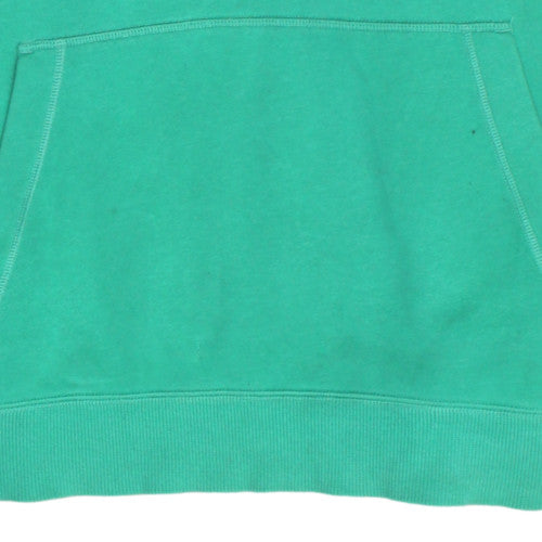 Mens UK Size M Under armour Green Pullover Hoodie