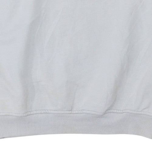 Mens UK Size S Umbro White Pullover Sweatshirt