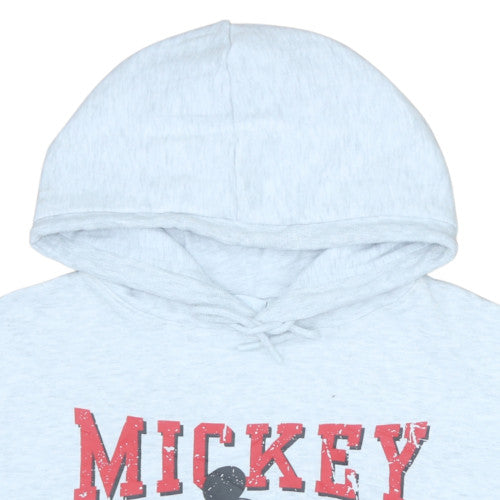Womens UK Size XL Disney Grey Pullover Hoodie