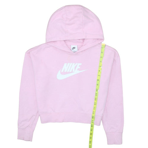 Womens UK Size XL Nike Pink Pullover Hoodie