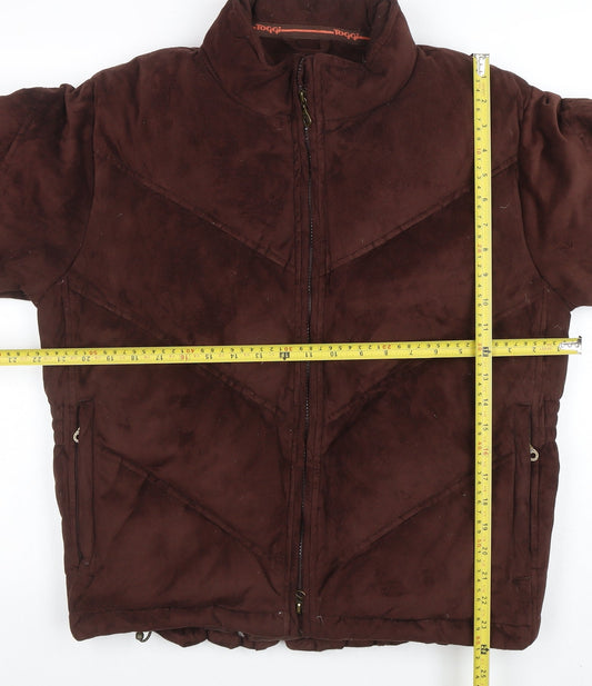 Womens UK Size L Toggi Brown Puffer Jacket