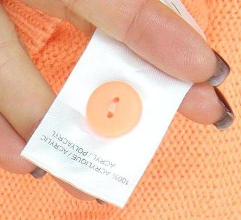 Womens UK Size XL Damart Orange Cardigan Jumper