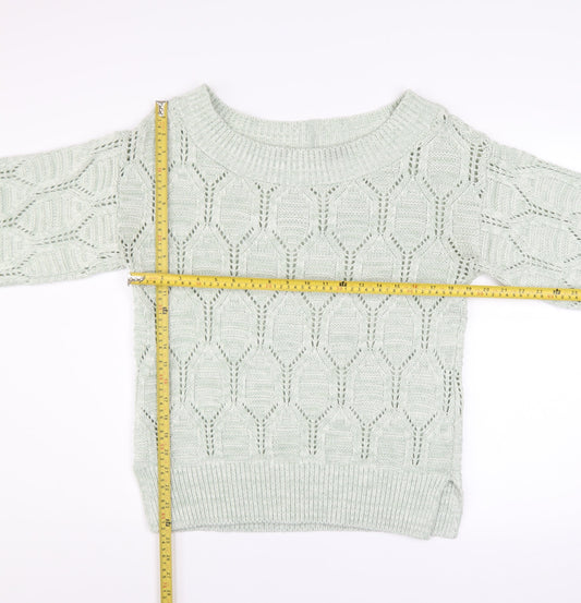 Womens UK Size 14 NEXT Ivory Pullover Jumper