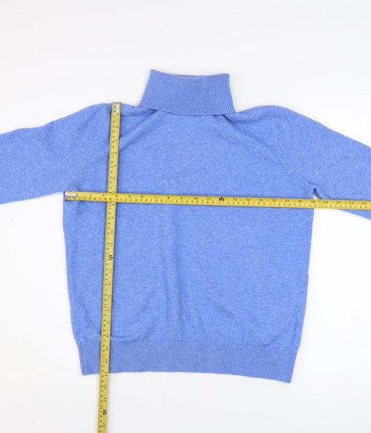 Womens UK Size S Marks and Spencer Blue Pullover Jumper