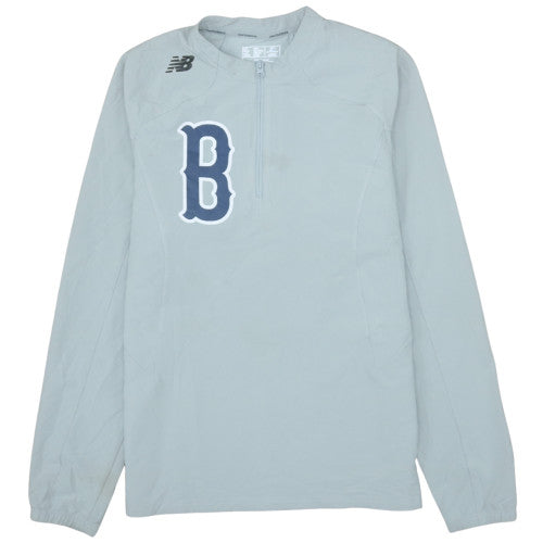Mens UK Size M New Balance Grey Baseball Running & Jogging Training Jacket