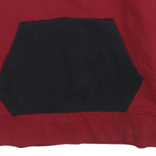 Additional view of Nike Jordan boys’ red & black pullover hoodie l 158 bold graphic fleece