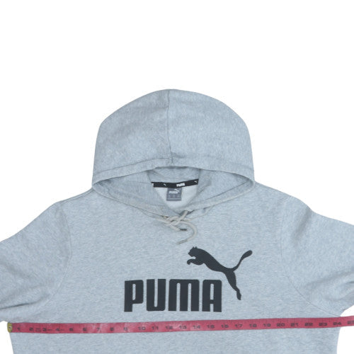 Womens UK Size 2XL PUMA Grey Pullover Hoodie