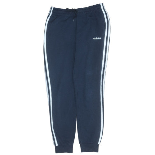 Womens UK Size 12-14 adidas Regular Fit Track Pants Blue Trousers