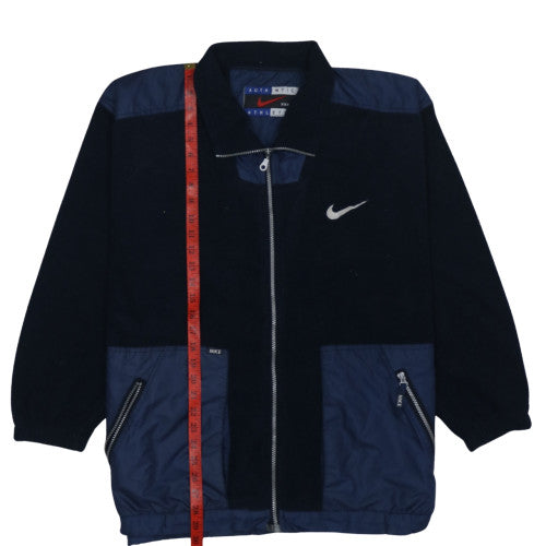 Mens UK Size 3XL Nike Blue Bomber Jacket