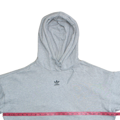 Womens UK Size 16 adidas Grey Pullover Hoodie
