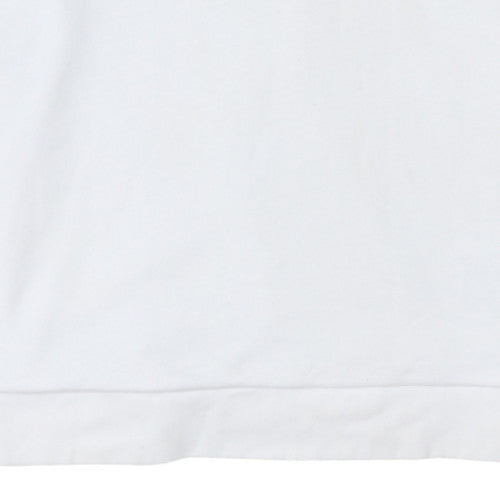 Mens UK Size L adidas White Pullover Sweatshirt