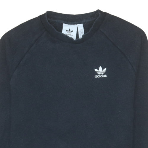 Mens UK Size XS adidas Black Pullover Sweatshirt