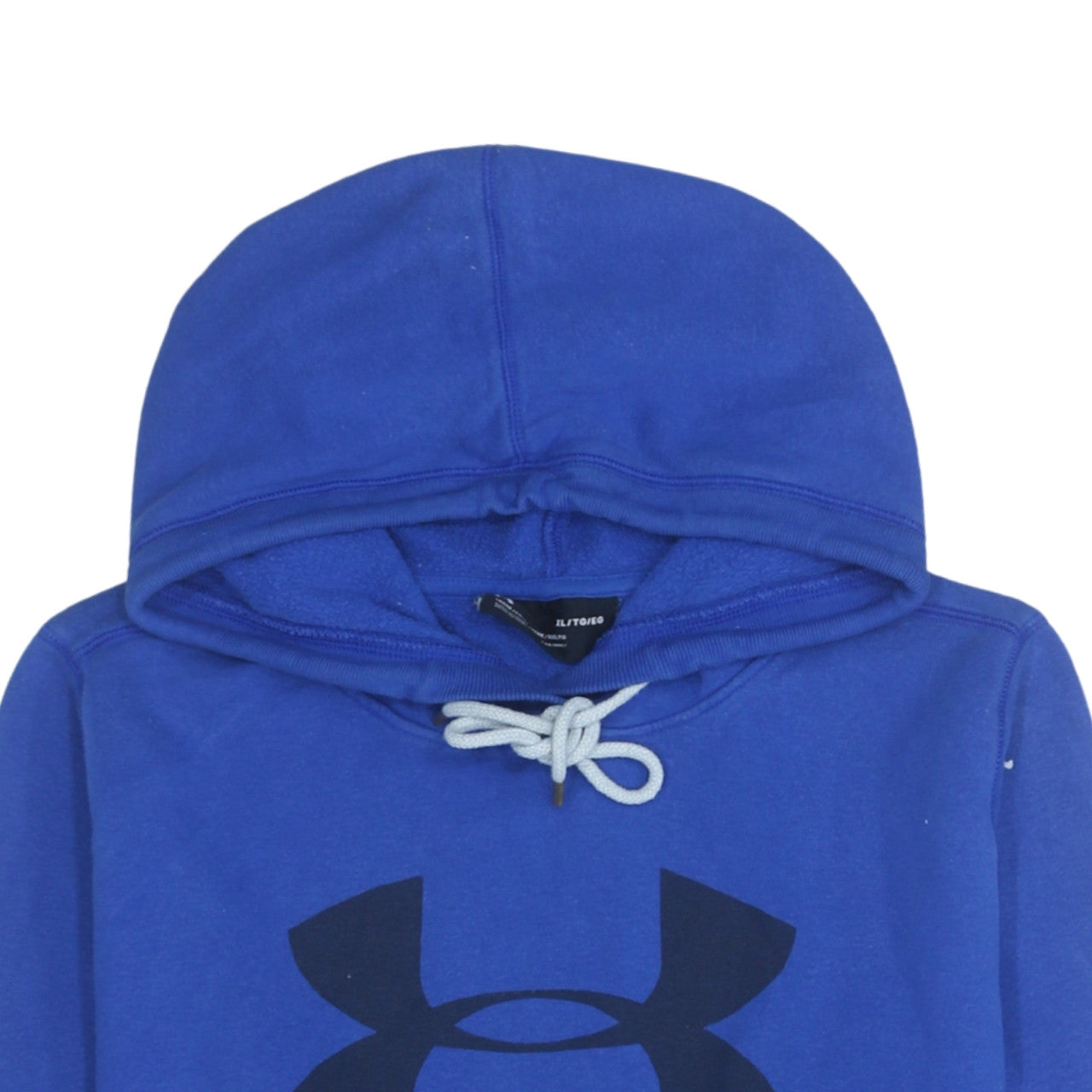 Mens UK Size XL Under armour Blue Pullover Hoodie