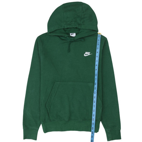 Womens UK Size XS Nike Green Pullover Hoodie