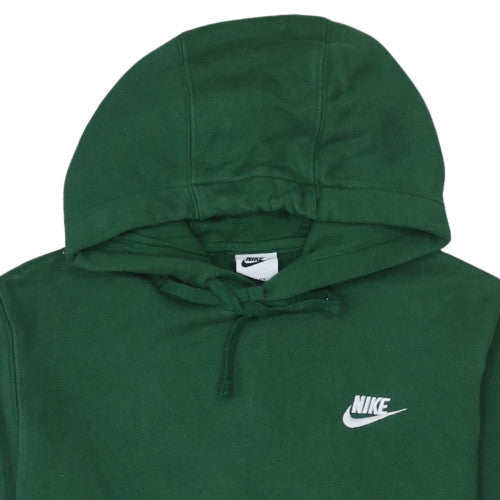 Womens UK Size XS Nike Green Pullover Hoodie