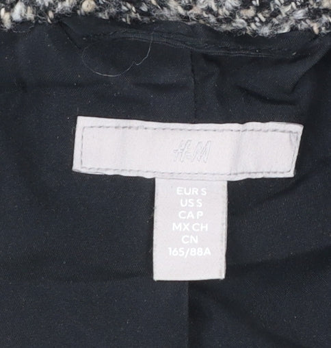 Womens UK Size 10 H&M Regular Grey Blazer