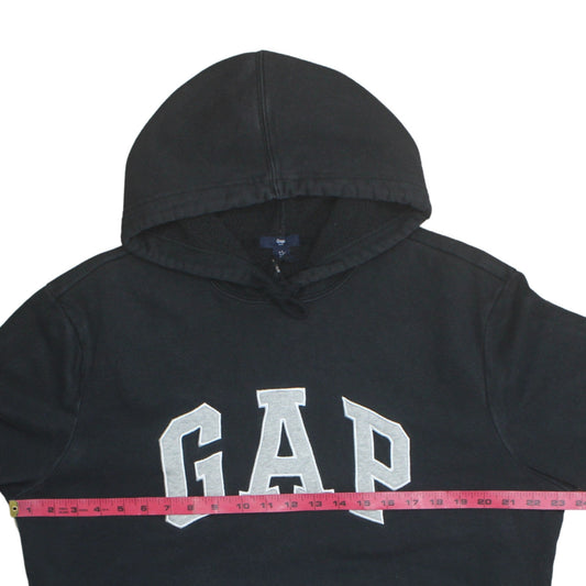 Womens UK Size L Gap Black Pullover Hoodie
