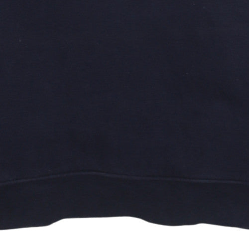 Mens UK Size L Calvin Klein Blue Pullover Hoodie