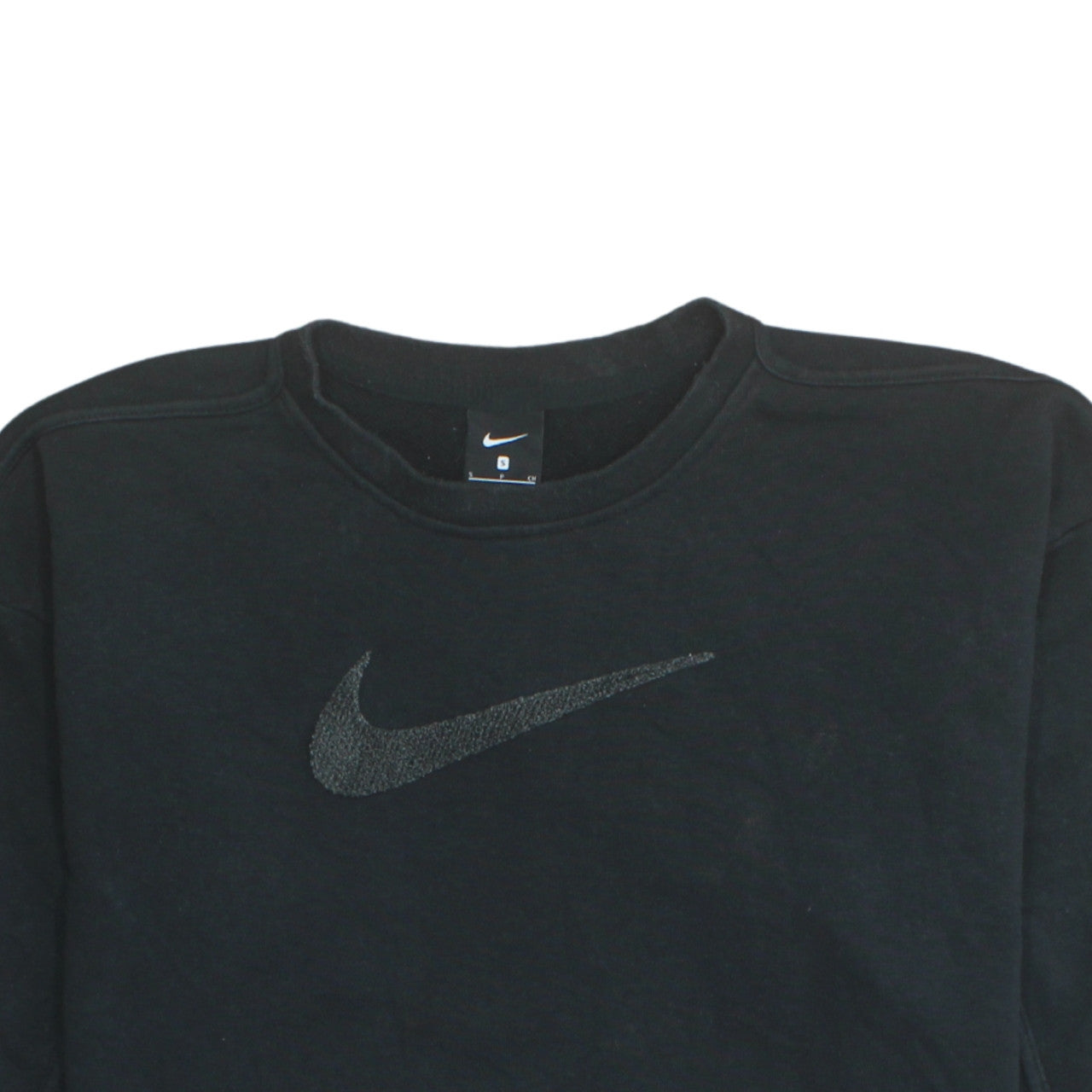 Womens UK Size S Nike Black Pullover Sweatshirt