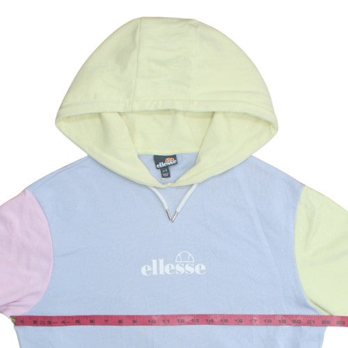 Womens UK Size 10 ellesse Multicoloured Pullover Hoodie