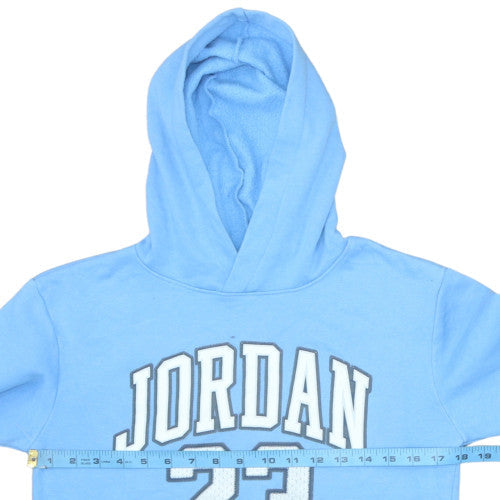 Boys UK Size 12-13 Years Jordan Blue Pullover Hoodie