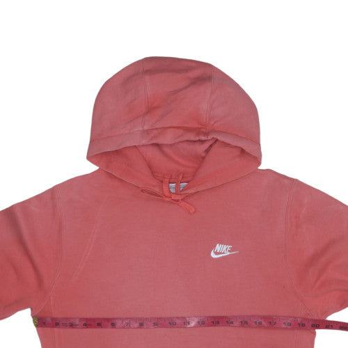 Womens UK Size XS Nike Pink Pullover Hoodie