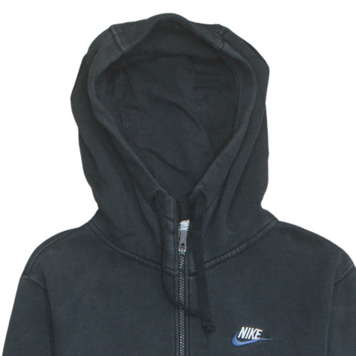 Mens UK Size XS Nike Black Full Zip Hoodie