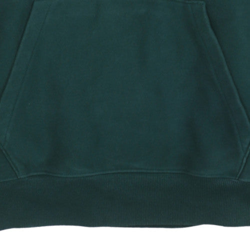 Mens UK Size M Port & Company Green Pullover Hoodie