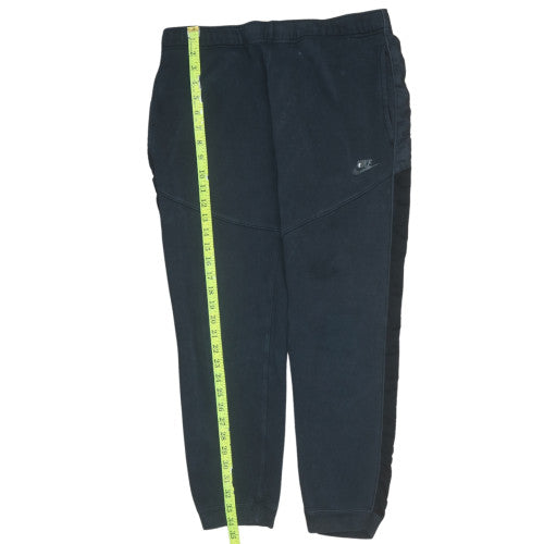 Mens UK Size M Nike Regular Fit Jogger Black Trousers