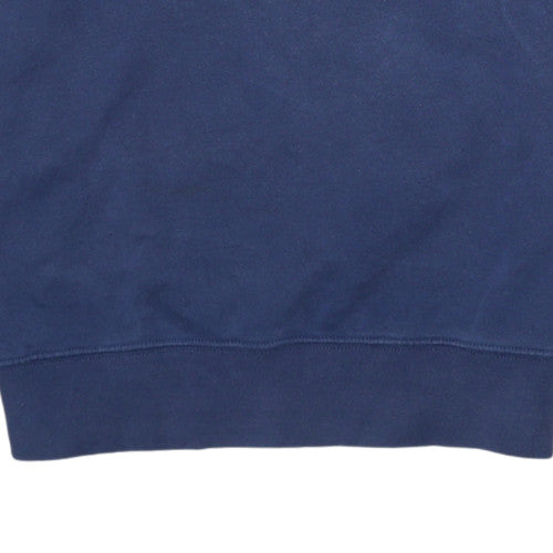 Mens UK Size S Nike Blue Pullover Sweatshirt