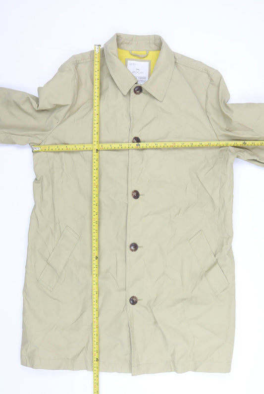 Mens UK Size XL Gap Beige Overcoat