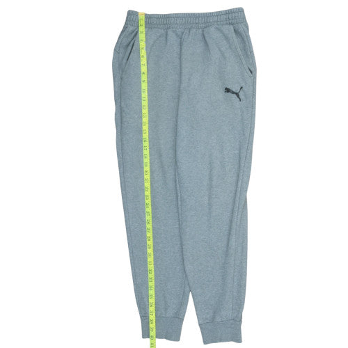 Mens UK Size L PUMA Regular Fit Jogger Grey Trousers