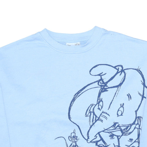 Womens UK Size S Disney Blue Pullover Sweatshirt