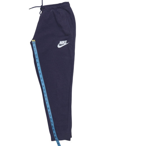 Womens UK Size M Nike Regular Fit Jogger Blue Trousers