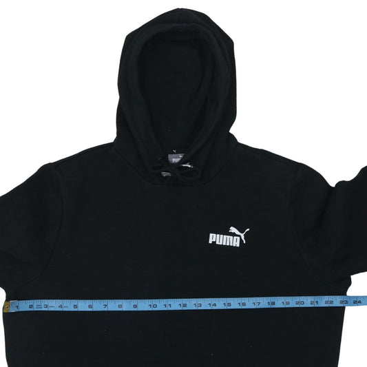 Mens UK Size L PUMA Black Pullover Hoodie