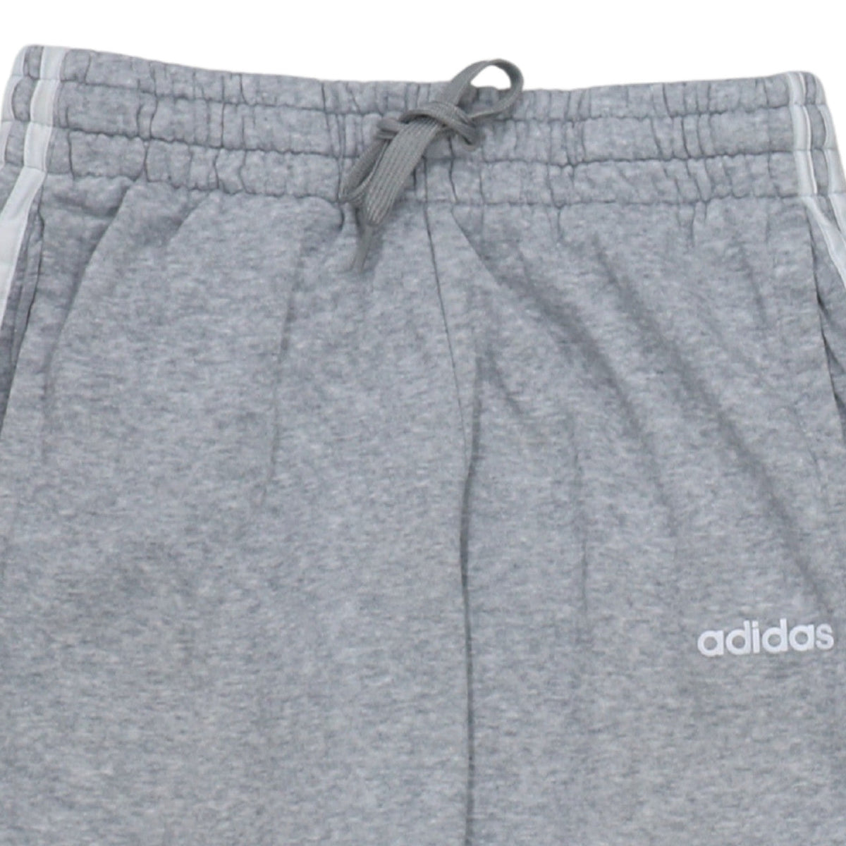 Additional view of Adidas women’s grey xs track pants elastic waist side stripe