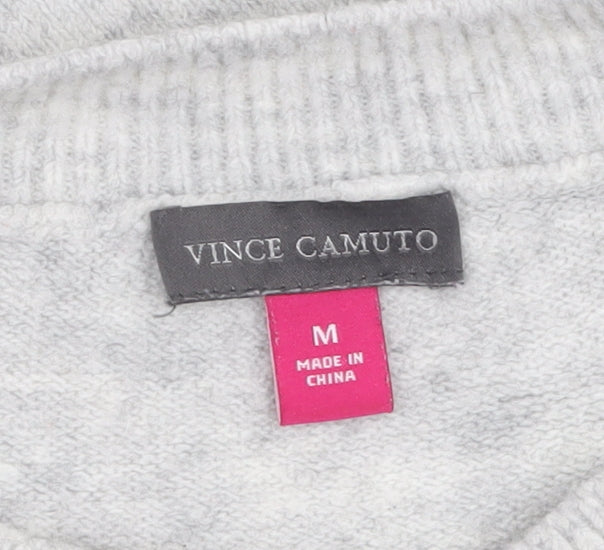 Womens UK Size M Vince Camuto Grey Pullover Jumper