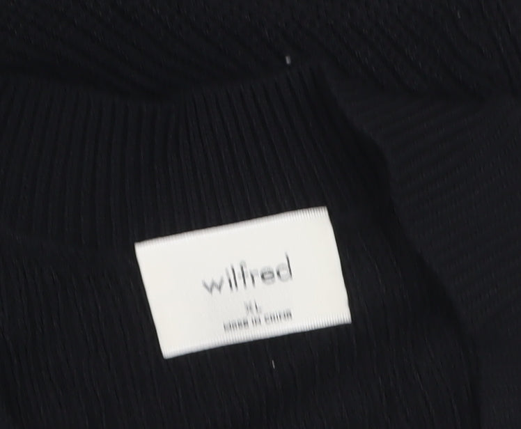Womens UK Size XL Wilfred Black Basic Tank
