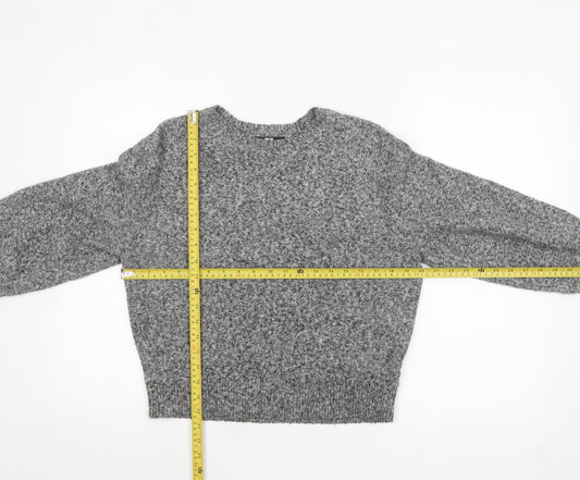 Womens UK Size S Uniqlo Grey Pullover Jumper