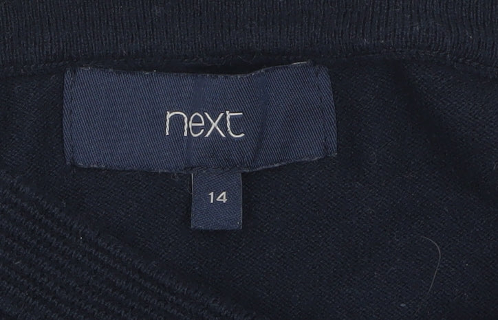 Womens UK Size 14 NEXT Grey Pullover Jumper
