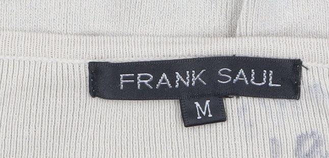 Womens UK Size M Frank Saul Beige Pullover Jumper