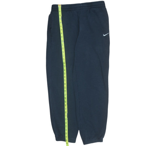 Mens UK Size M Nike Regular Fit Jogger Blue Trousers