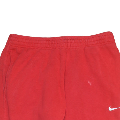 Mens UK Size L Nike Regular Fit Jogger Red Trousers