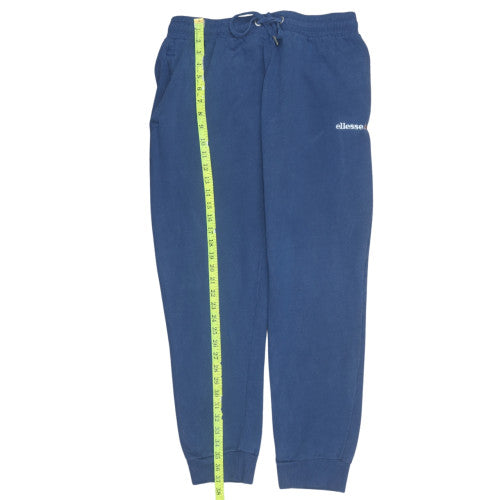 Ellesse Men's Blue XL Jogger Fleece Sweatpants with Drawstring Waist