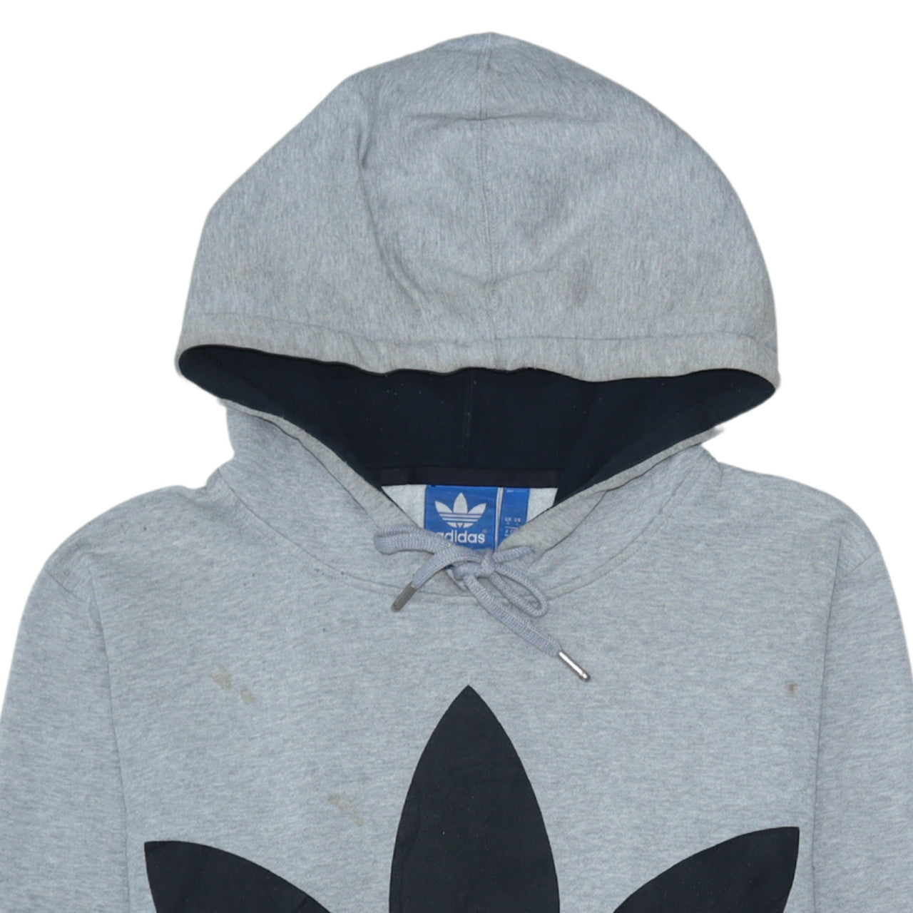 Mens UK Size S adidas Grey Pullover Hoodie