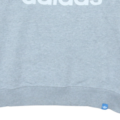 Mens UK Size S adidas Grey Pullover Sweatshirt